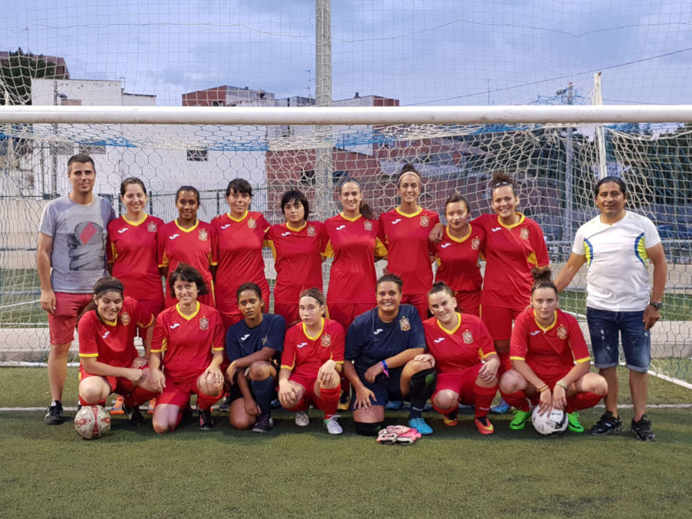 España femenino en Mundialito Integración Zaragoza 2018