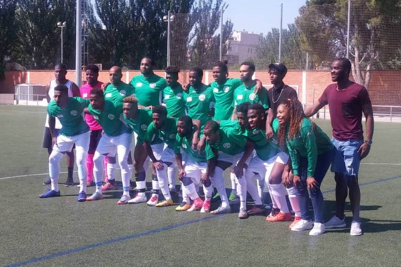 Cabo Verde senior en Mundialito Integración Zaragoza 2018