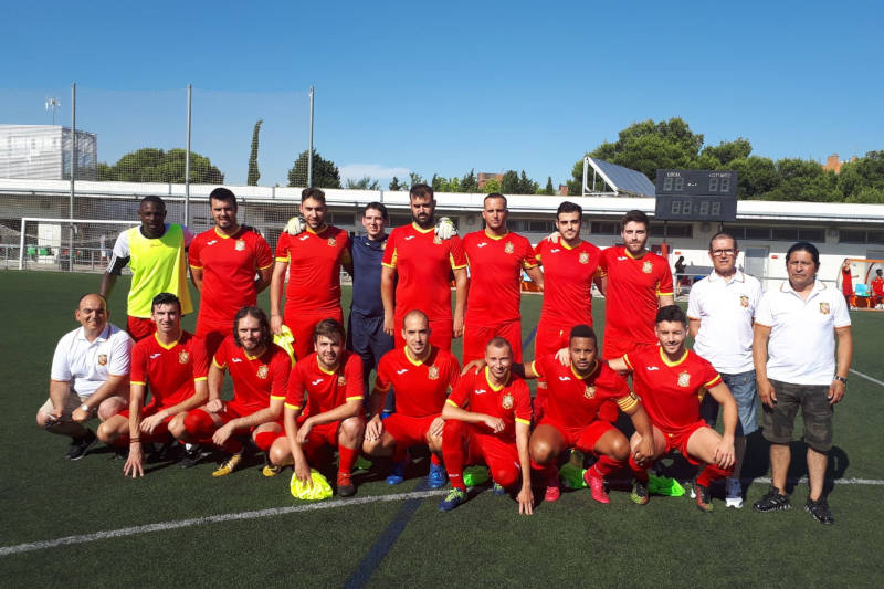 España senior en Mundialito Integración Zaragoza 2018