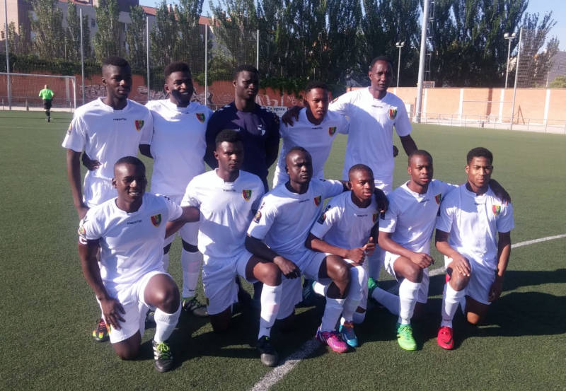 Guinea Conakry senior en Mundialito Integración Zaragoza 2018