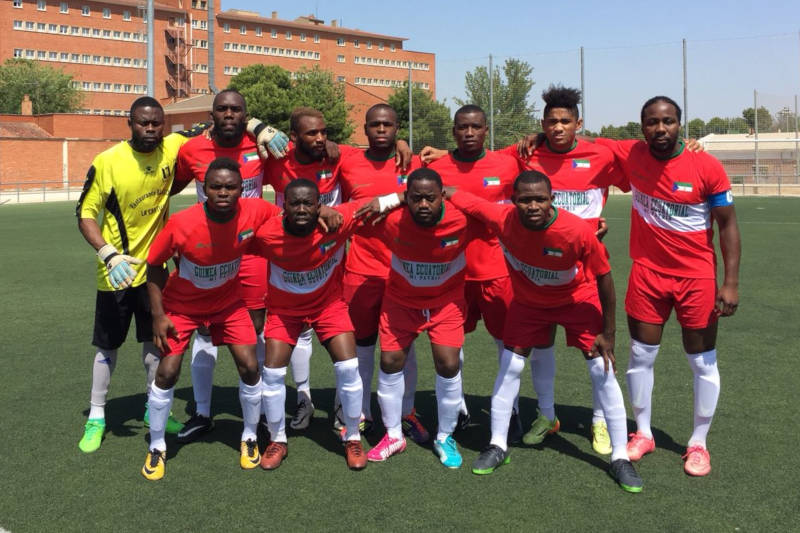 Guinea Ecuatorial senior en Mundialito Integración Zaragoza 2018