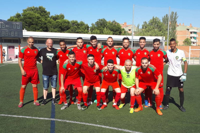 Marruecos senior en Mundialito Integración Zaragoza 2018