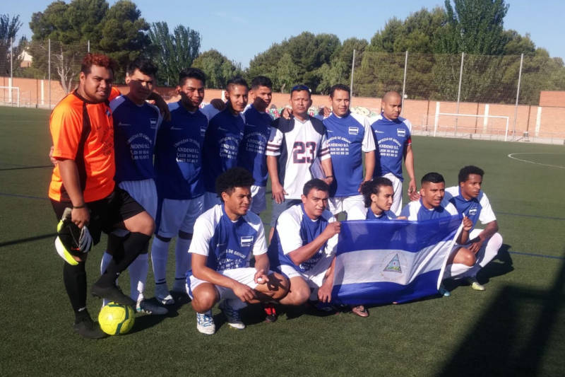 Nicaragua senior en Mundialito Integración Zaragoza 2018