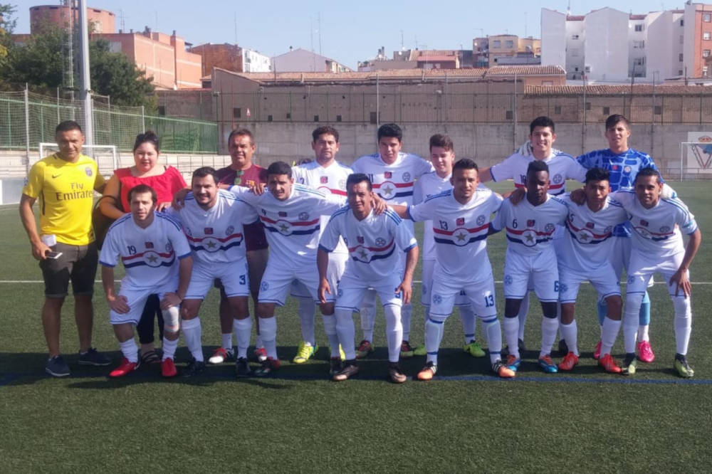 Paraguay senior en Mundialito Integración Zaragoza 2018