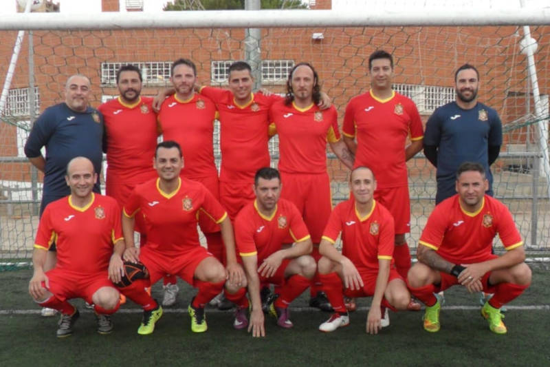 España veteranos en Mundialito Integración Zaragoza 2018