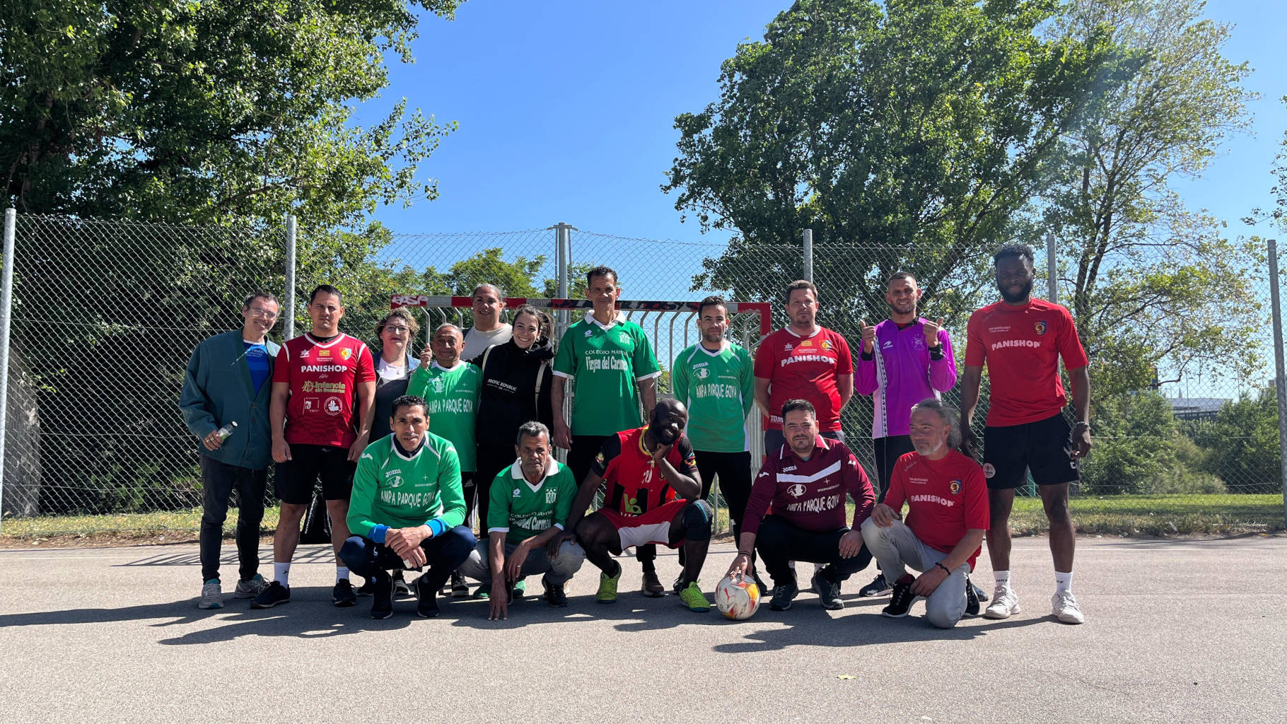 Jornada con el Comedor Social del Carmen en Zaragoza, Mundialito Integración Zaragoza 2024