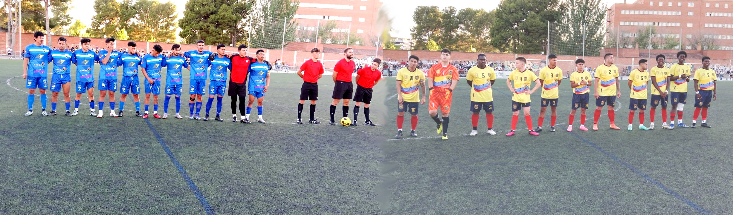 Partido Inaugural Ecuador vs Nicaragua, Mundialito Integración Zaragoza 2024