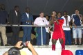 Máximo goleador senior Algonso (Guinea Ecuatorial) en el Mundialito Integración Zaragoza 2017