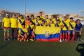 Ecuador senior en Mundialito Integración Zaragoza 2018